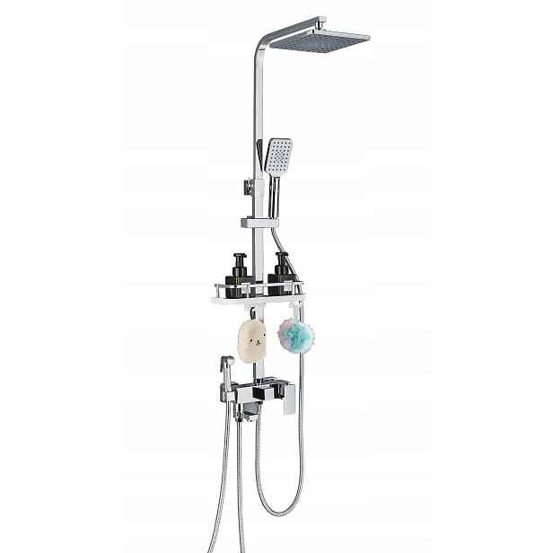 Sprchový Set S Dešťovou Sprchou Vývod Bidet