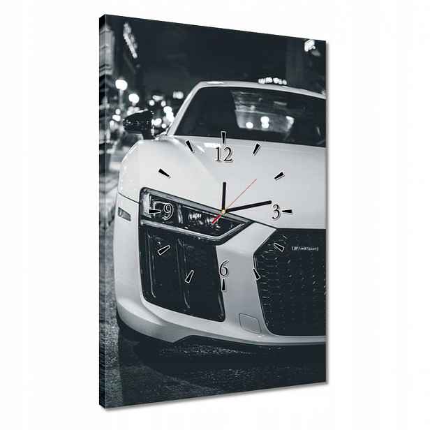 Hodiny 40x60 Audi Krásné auta