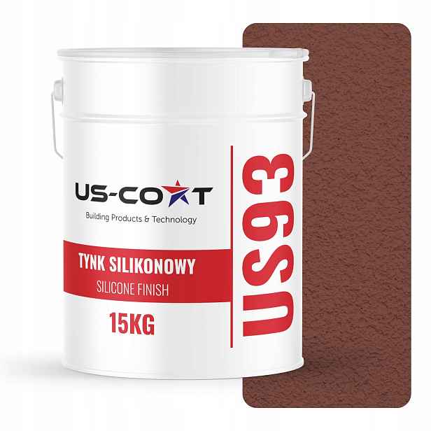 Silikonová Omítka Barva Hnědá Tmavá F326 15KG Beránek Granulace 1.0mm