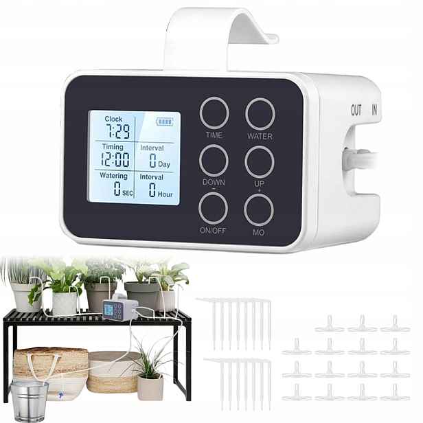 Systém zavlažování květináčů Automatický s filtrem pro domácnost a balkon