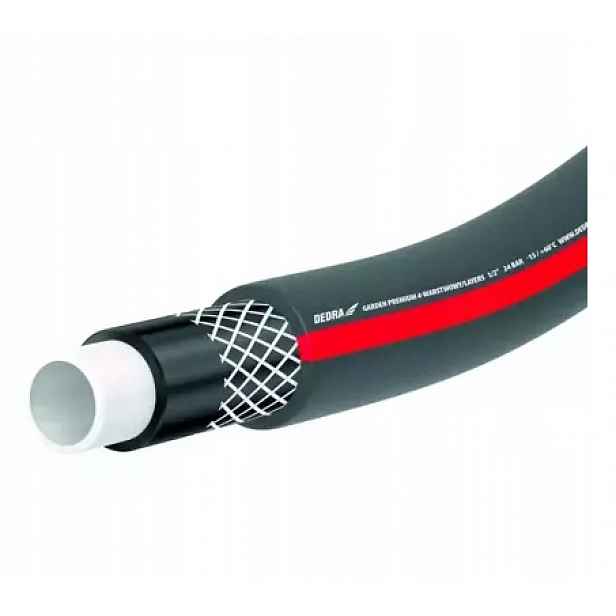 Zahradní hadice Dedra 80N724 Premium 1/2'x50 m, 4 -war