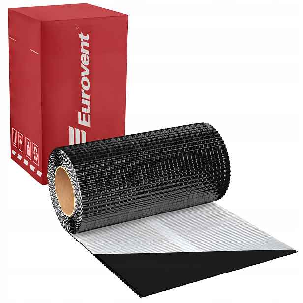 Olověná komínová páska 5 m Ral 9005 Eurovent Standard Pb Čern