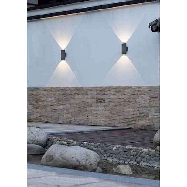 LED Nástěnná lampa Trio Colorado antracit 228460242