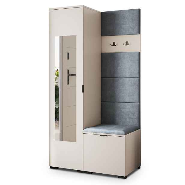 MASSENO MODERNÍ PŘEDSÍŇOVÁ SESTAVA VIRA, 95/181/51 cm, kašmírová