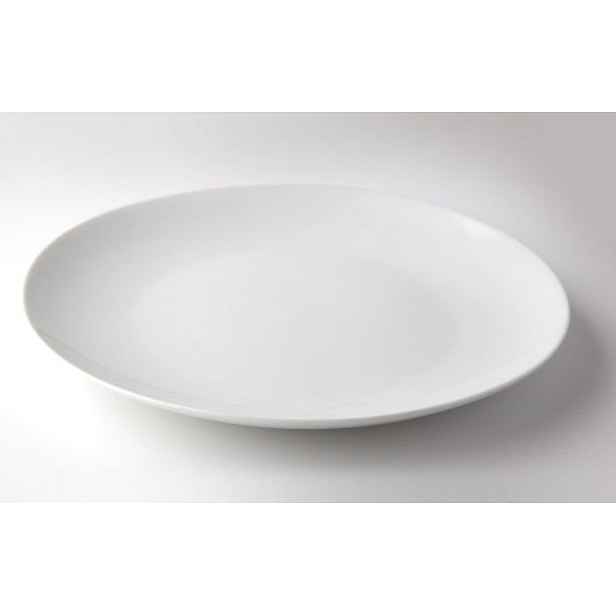 talíř d21cm mělký, KUBA dětský, bílý porcelán