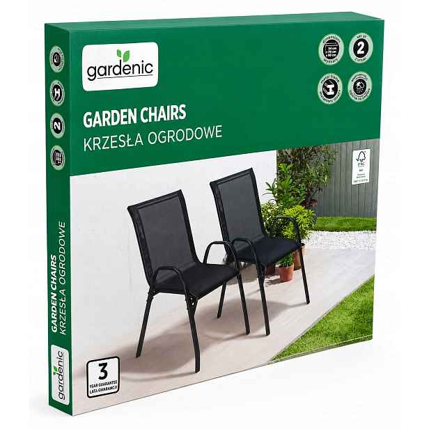 Zahradní židle Gardenic plast