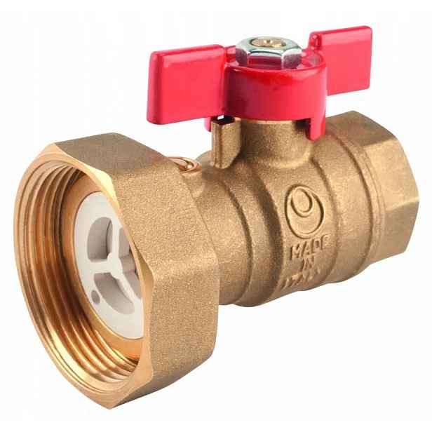 Ferro Kulový Kohout 1" S Pološroubem Pro Čerpadlo 6/4"