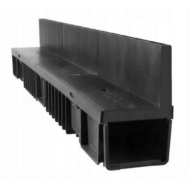 Lineární Odvodnění Korytko plast/plast Štěrbinové h105 A15-C250