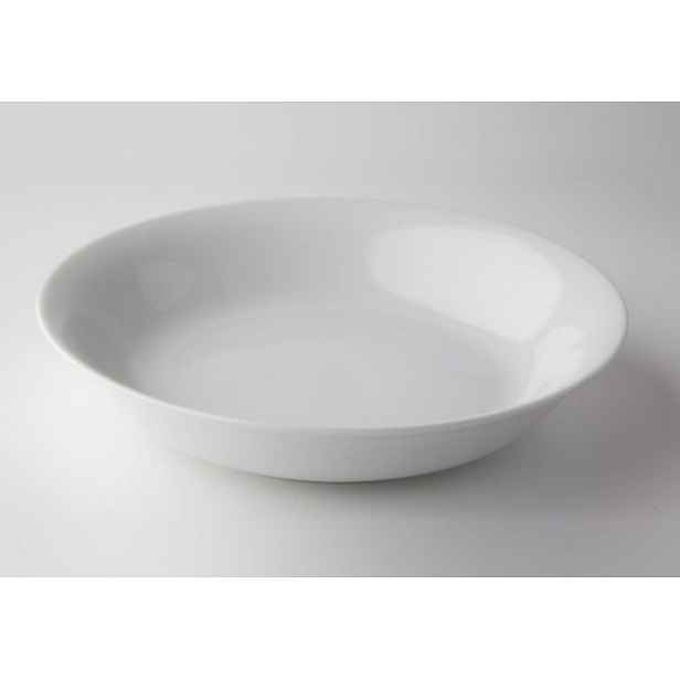 talíř d19cm hluboký, KUBA dětský, bílý porcelán
