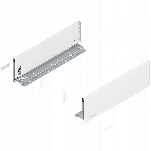 Blum 770K4002S Legrabox Pure boční strana K 400 mm hedvábně bílá matná