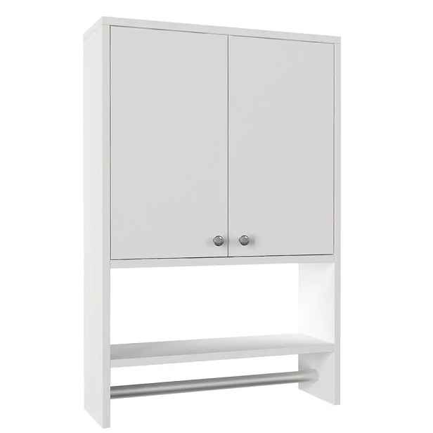 Casarredo Závěsná skříňka do koupelny HIRDI - bílá