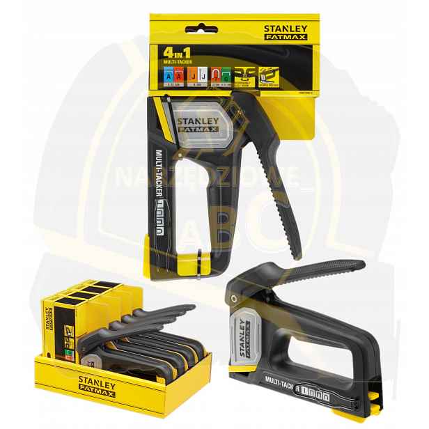 Sešívačka,hřebíkovačka Fatmax 4V1,SPONKY A,G,CT100,HŘEBÍKY J