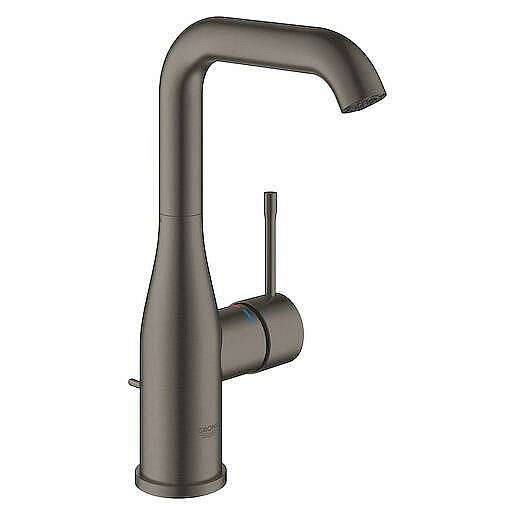 Vysoká umyvadlová baterie Grohe Essence New s otočným raménkem Brushed Hard Graphite 32628AL1