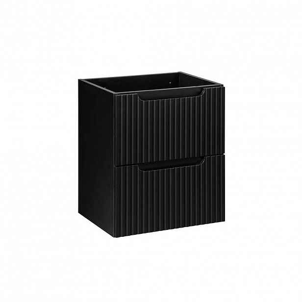 Petits-meubles SKŘÍŇKA POD UMYVADLO 50cm Riva Černá