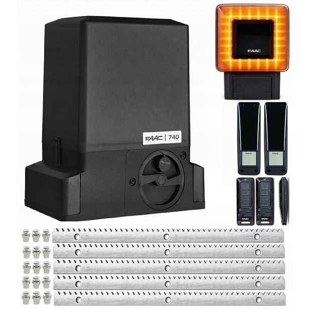 Pohon pro posuvnou bránu Faac 740 Delta 2 500 kg Fds Xled