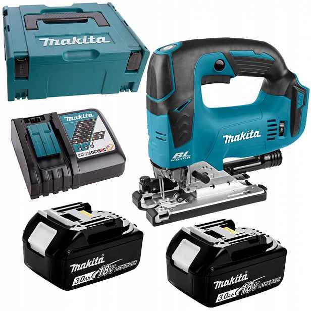 Akumulátorová přímočará pila Makita DJV182RFJ Lxt 18V 2x3Ah Bl 26 mm kufr