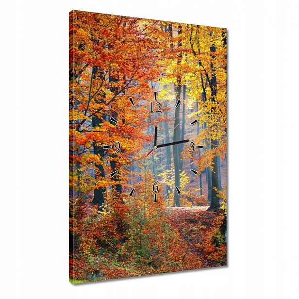 Hodiny 40x60 Zlatý podzim