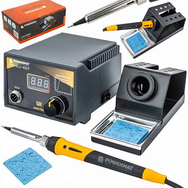 Pájecí Stanice Precision Páječka S Hrotem Regulace Teploty 480°C Stojánek