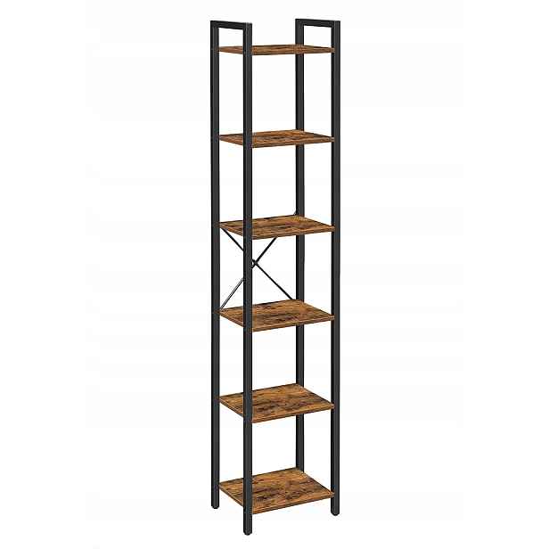 Regál sloupek 6 úrovní rustikální Loft 187 cm