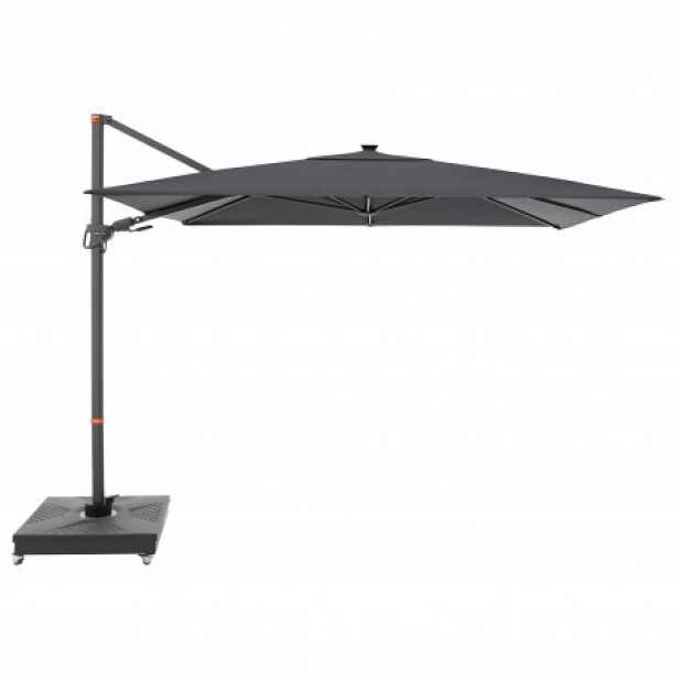 Doppler myZone 220 x 300 cm LED - výkyvný zahradní slunečník s boční tyčí : Desén látky - 840