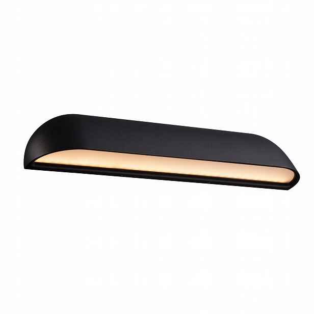 Nástěnný Led svítidlo Front Moderní černá teplá bílá IP44 Nordlux