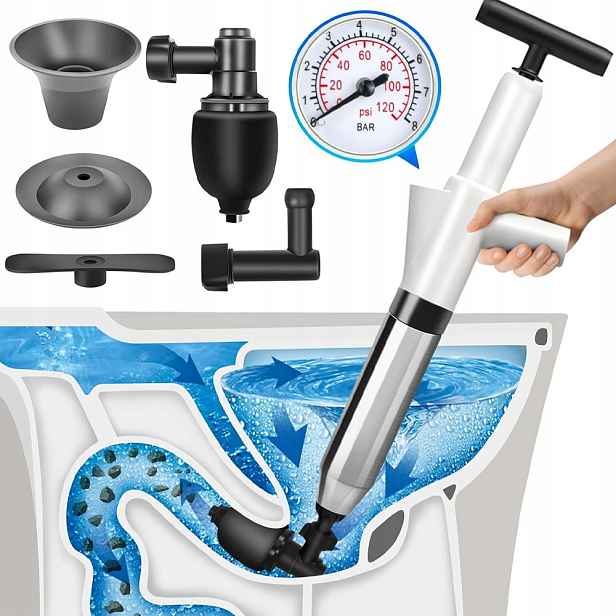 Vysokotlaké Zařízení Pro Prohlubování Trubek S Trvalým Pístem Pro Toaletu