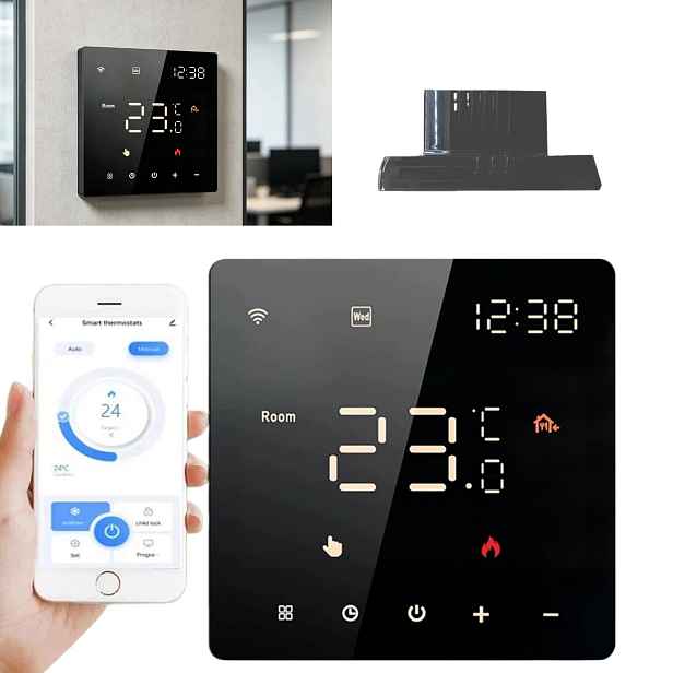 Pokojový Termostat Wifi Digitální Led Regulátor 16A
