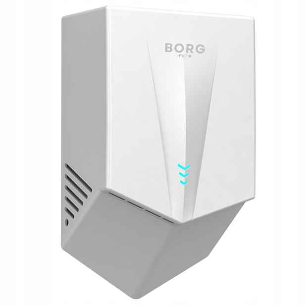 Automatická sušička rukou 1300 W Borg V-Blade Abs Bílá 7-9 sekund