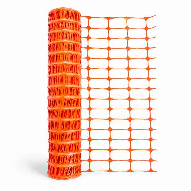 Strend Pro Plastová vyznačovací stavební síť 30 m × 1 m, oranžová 3601