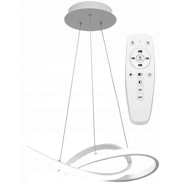 Závěsné Stropní Svítidlo Ring Led Bílá APP392-CP