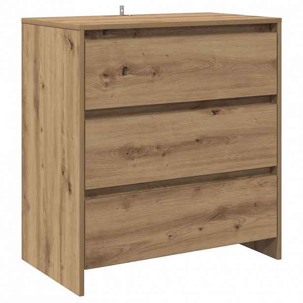 vidaXL Příborník dub artisan 70 x 41 x 75 cm kompozitní dřevo