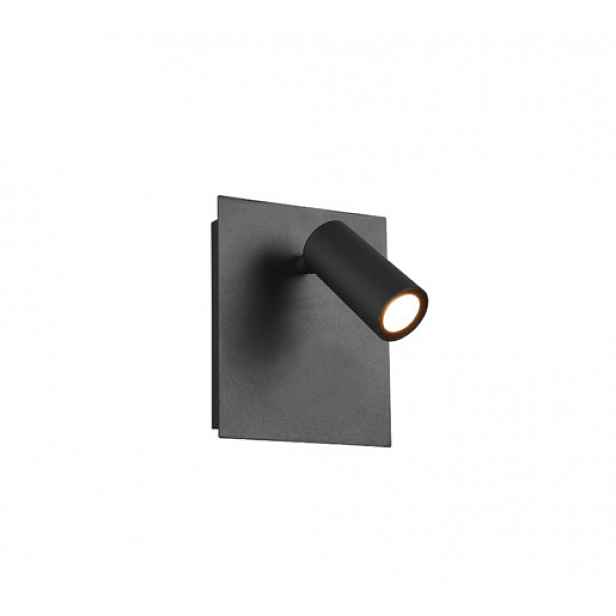LED Nástěnná lampa Trio Tunga antracit 222960142