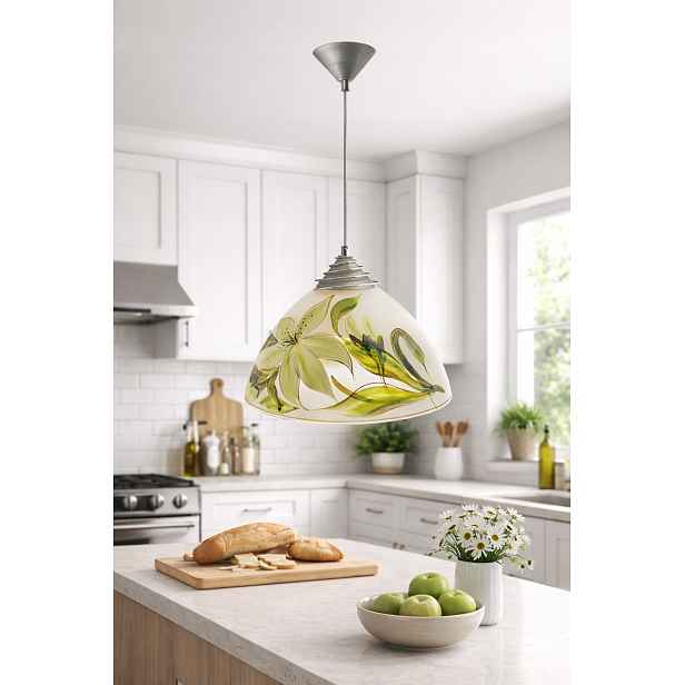 Euro-Lamp Kuchyňská lampa Ručně malovaná Lilie 1x60W Výrobce