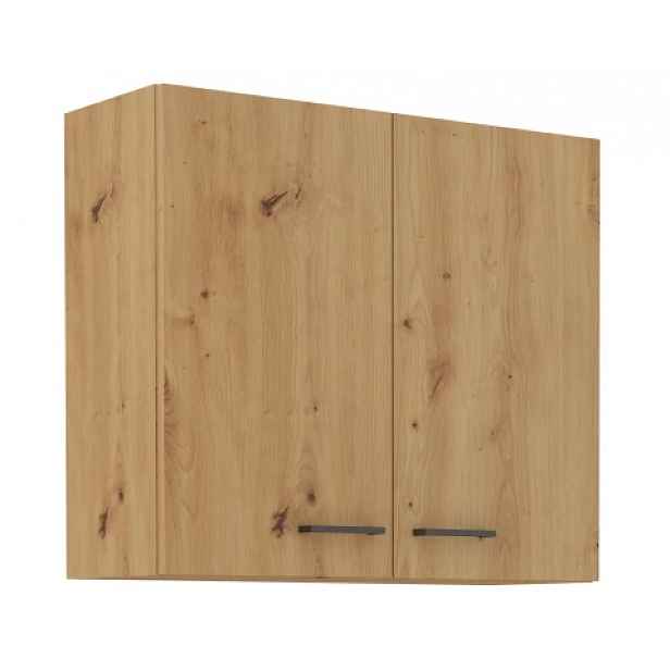 Horní kuchyňská skříňka Modena, 80 cm, dub artisan