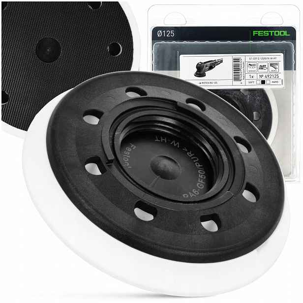 Brusný Talíř Měkký Disk pro brusku Ro 125 Febq Festool 125 mm
