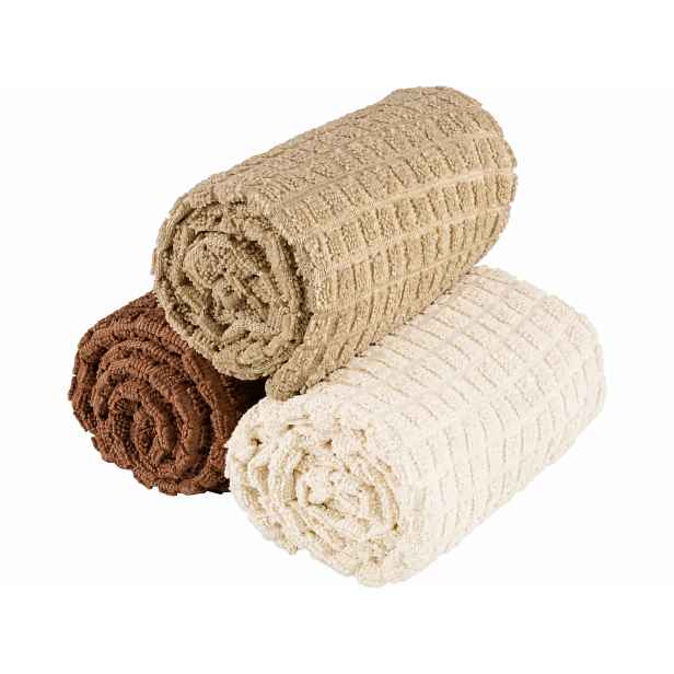 Lagrada Utěrky na nádobí Lagrada, mikrovlákno 350 g/m², vaflový vzor 70 x 50 cm - 3ks 3204/1