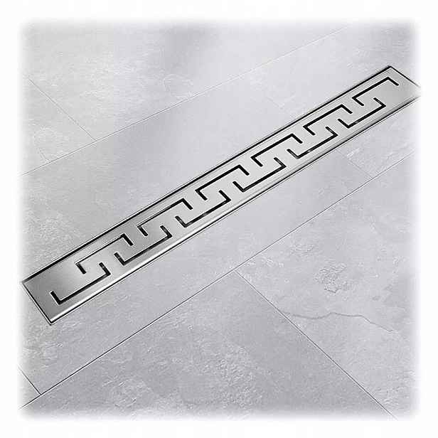Podlahový sprchový odtok Lineární 110 cm Inox sifon Kryt