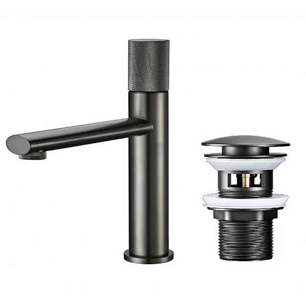 Umyvadlová baterie Gun Grey Šedá Premium Gun Baterie