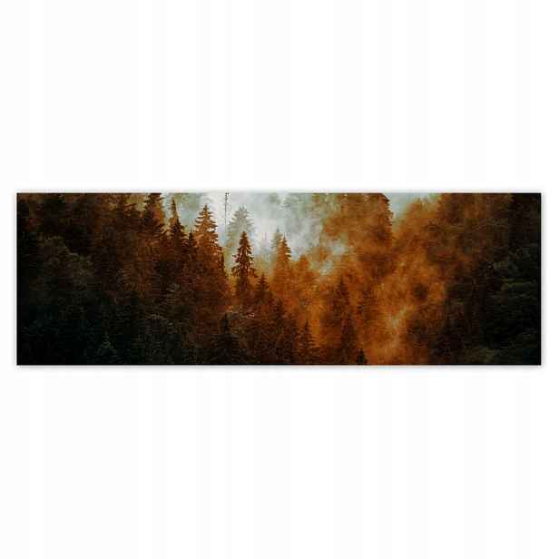 Fototapety 200x66 Podzimní krajina Hory