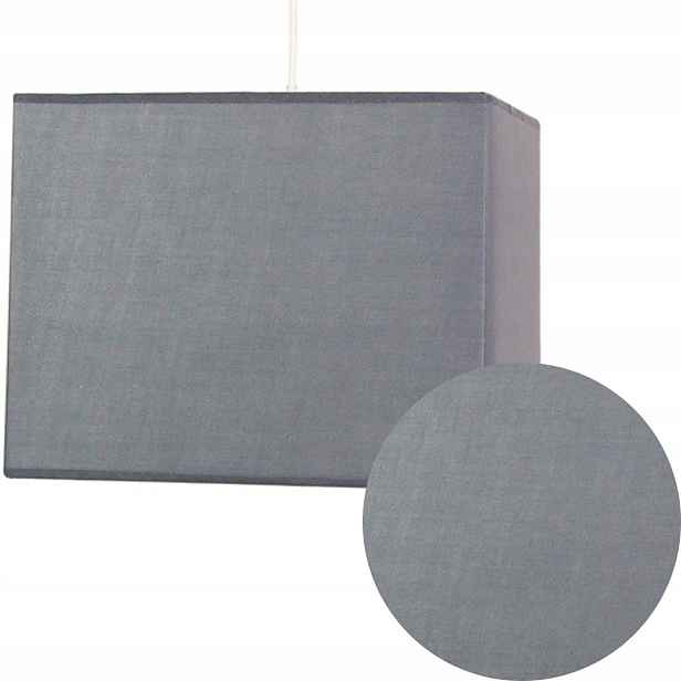 Pevná stropní Závěsná Lampa 1X60W E27 Šedá