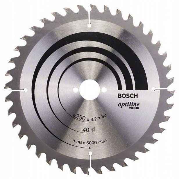 Kotoučová Pila-h Optiline Wood 250*3,2*30/Z40