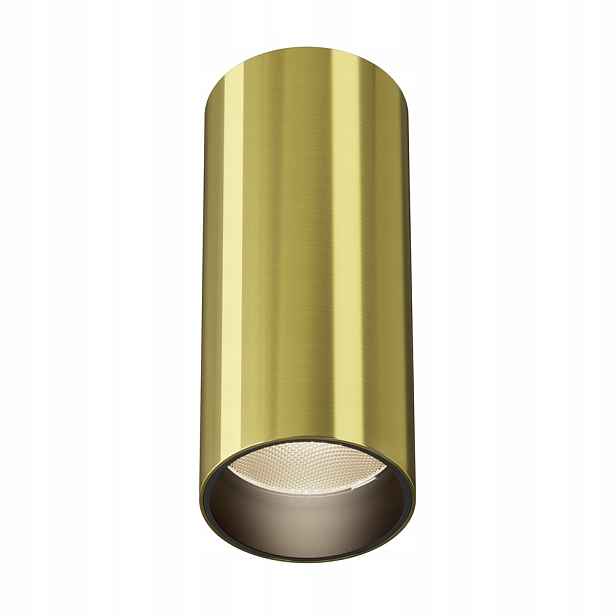 Maytoni Led stropní spot 12W mosazná trubice Focus 3000K IP20