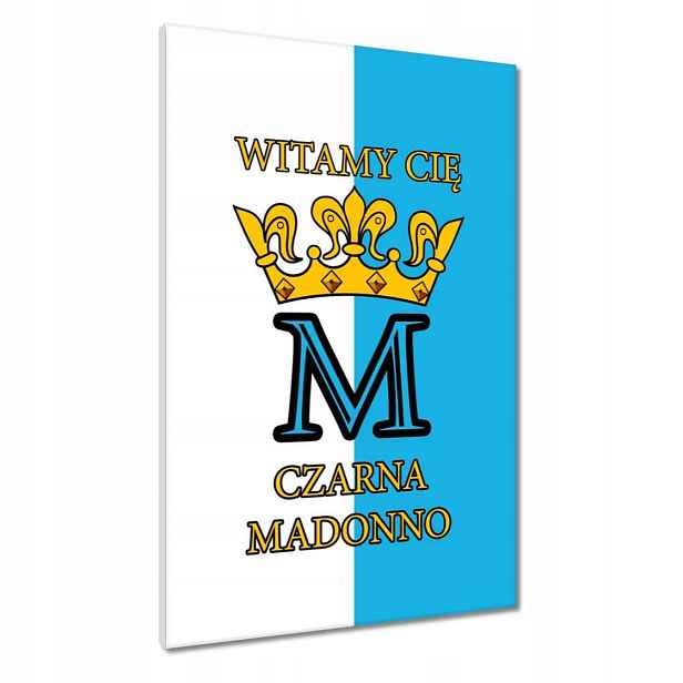 Obrazy 60x90 Vítáme tě Černá Madonno