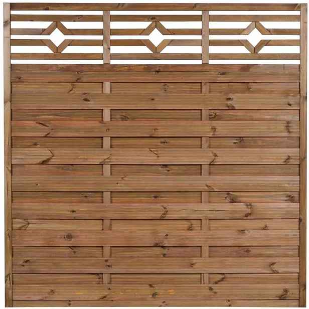 Plot prolamovaný PIA R34 rovný 180x180cm hnědý