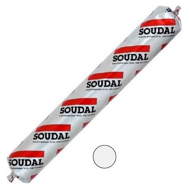 Tmel polybutylenový Soudal BUTYRUB bílý 600 ml