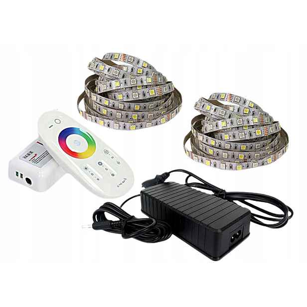 Osvětlení Led pásek Rgbw barva bílá dálkový ovladač 10 m