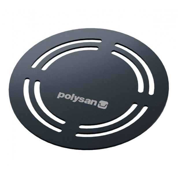 Polysan Flexia - Krytka sifonu, gun metal 73220