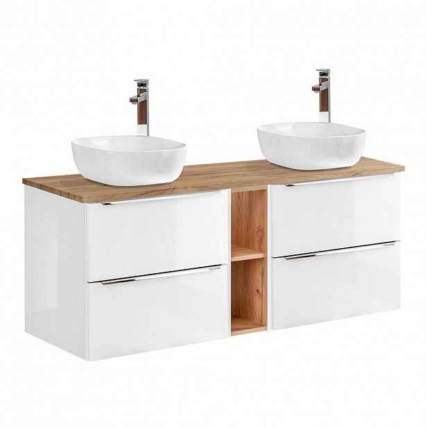 Petits-meubles DVOJUMYVADLO 140.4cm duben Bílá