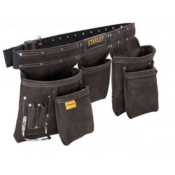 Stanley - Pracovní pás s kapsami, kožený STST1-80113