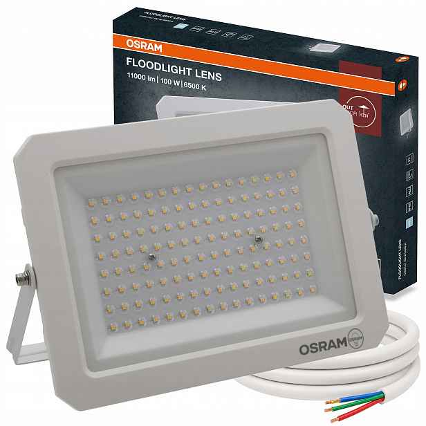 Led reflektor Halogenová lampa 100W 11000lm 6500K Studená IP65 Osram